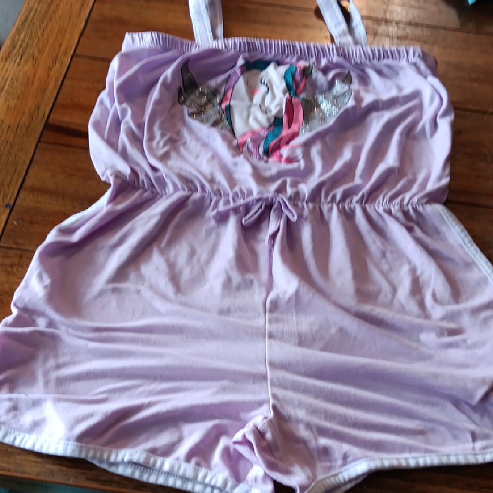 Freestyle Purple and Pink Girls Romper